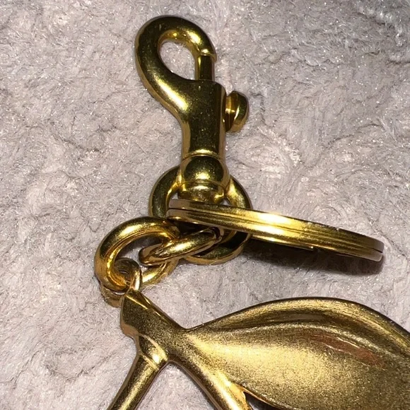 Cherry Key Holder with Gold Accents - Picture 3 of 3